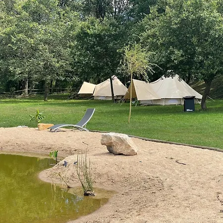 O Sens En Eveil, Tente Tipi Nomade Luxury tent Montverdun