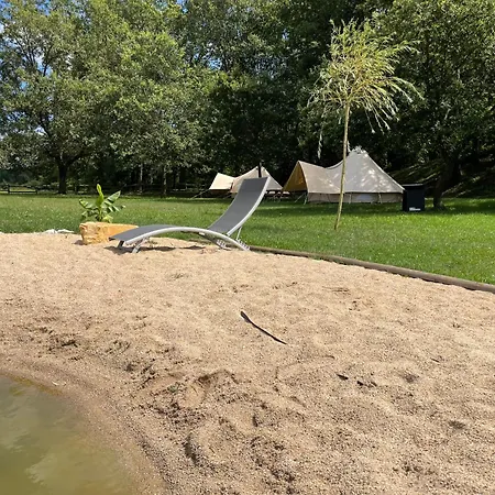 Luxury tent O Sens En Eveil, Tente Tipi Nomade